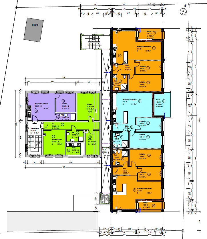 1. Obergeschoss · WKS9 · aktualisierter Plan aus dem Investment Memo