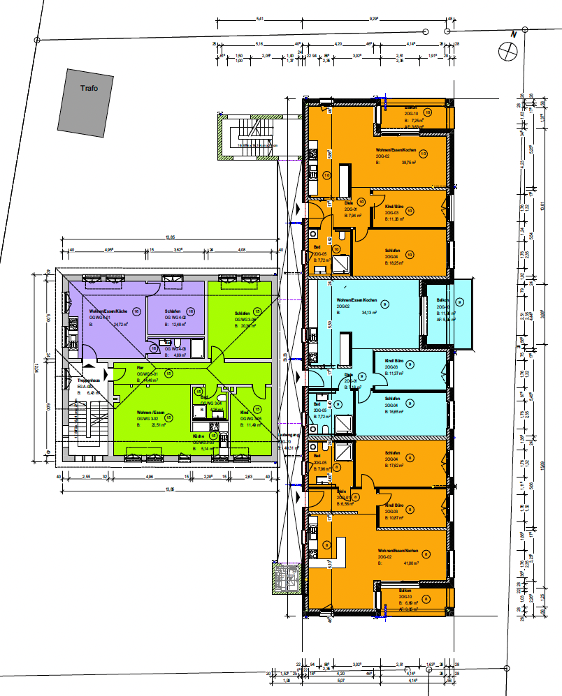 2. Obergeschoss · WKS9 · aktualisierter Plan aus dem Investment Memo